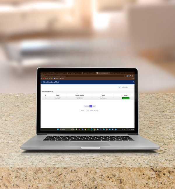 FMS Driver attendance